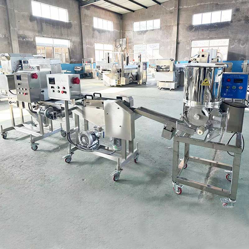 meat patty production line