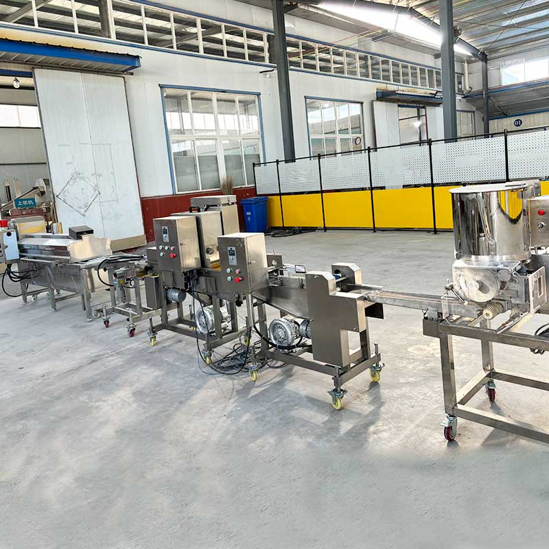 meat patty production line