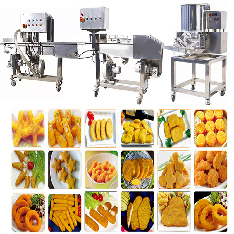 meat patty production line